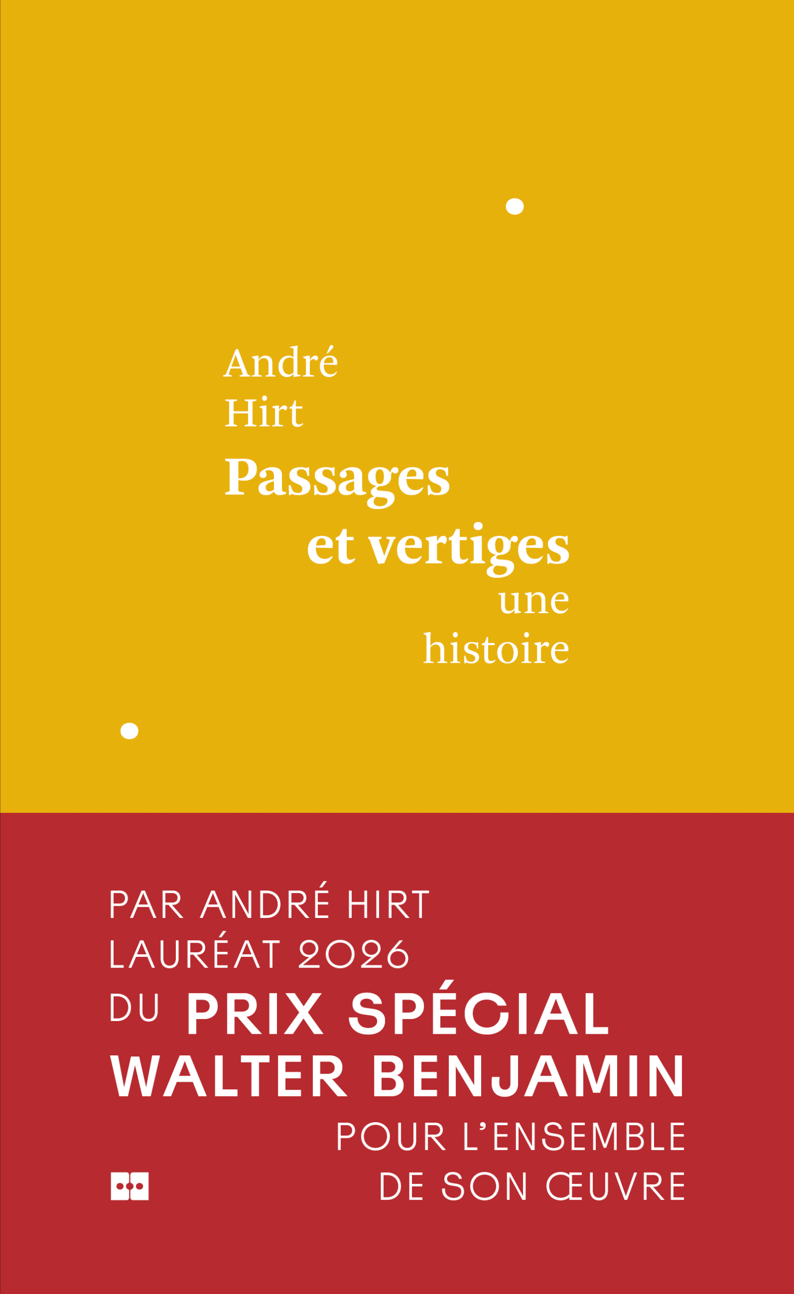 LGD_HIRT-PASSAGES_PLAT-1-bande Couverture du livre